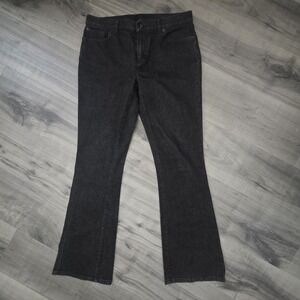 Lauren Ralph Lauren Jeans Womens 10 Black Boot Cut Flare Classic High Rise 32X34